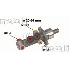 Comprar Cilindro principal de freno de METELLI 05-0319 a bajo precio de 63,22 €