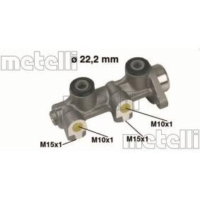 Comprar Cilindro principal de freno de METELLI 05-0336 a bajo precio de 99,53 €