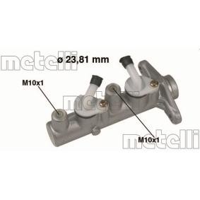 Acquista Cilindro maestro del freno da METELLI 05-0337 a buon mercato per soli 117,64 €