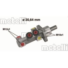 Comprar Cilindro principal de freno de METELLI 05-0388 a bajo precio de 55,47 €