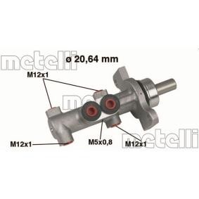 Comprar Cilindro principal de freno de METELLI 05-0422 a bajo precio de 45,04 €