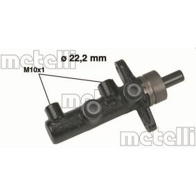 Comprar Cilindro principal de freno de METELLI 05-0427 a bajo precio de 114,54 €