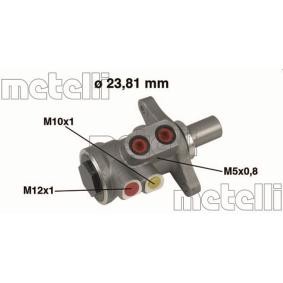 Köp Huvudbromscylinder av METELLI 05-0448 till det låga priset 984,42 kr