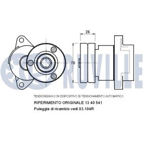 Compre Tensor de cadena de distribución de RUVILLE online para KA (RB_) a precios moderados