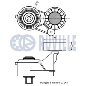Achetez des Chaîne de pompe à huile RUVILLE 3455003 à prix pour 14,73 €