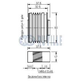 Achetez des Coulisse de chaîne de distribution RUVILLE 3468011 à prix pour 20,70 €
