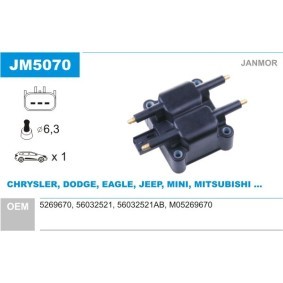 Compre Bobina de JANMOR online para STRATUS (JA) a precios moderados