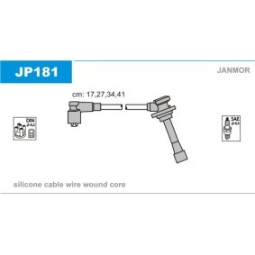 Compre Jogo de cabos de ignição da JANMOR JP181 a um preço baixo por 31,88 €