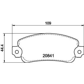 Compre Pastilhas de travão da MINTEX MDB1088 a um preço baixo por 19,88 €