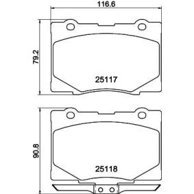Acquista Kit pastiglie freni da MINTEX MDB3170 a buon mercato per soli 64,46 €