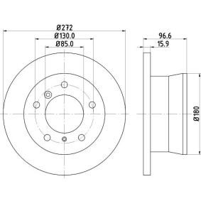 Comprar Disco de freno de MINTEX MDC1075 a bajo precio de 51,97 €