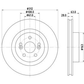 RENAULT Bremsscheibe von MINTEX