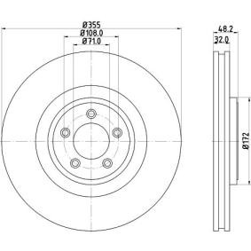 JAGUAR Bremsscheibe von MINTEX