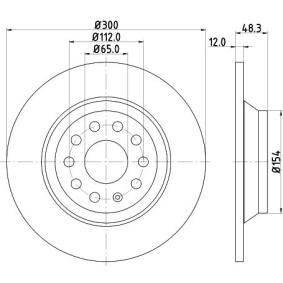 Bremsscheibe von MINTEX