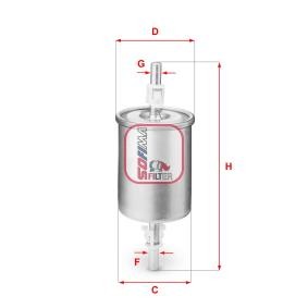 Achetez des Filtre à carburant SOFIMA S 1515 B à prix pour 13,69 €