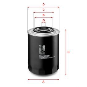 Achetez des Filtre à huile SOFIMA S 3003 DR à prix pour 47,40 €