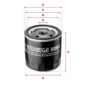 Achetez des Filtre à huile SOFIMA S 3299 R à prix pour 7,26 €