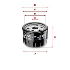 Achetez des Filtre à huile SOFIMA S 5100 R à prix pour 44,37 €