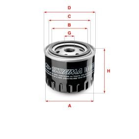 Achetez des Filtre à huile SOFIMA S 6100 R à prix pour 7,35 €