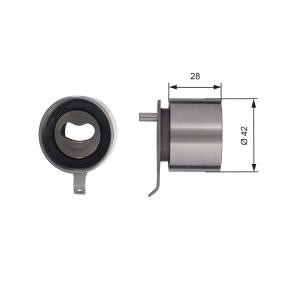 Spannrolle, Zahnriemen T41267