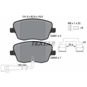Acquista Kit pastiglie freni da TEXTAR 2358102 a buon mercato per soli 45,88 €