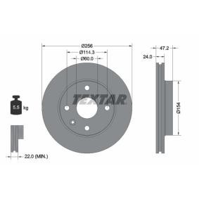 Comprar Disco de freno de TEXTAR 92133500 a bajo precio de 43,31 €