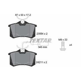Compre Pastilhas de travão da TEXTAR 2421101 a um preço baixo por 47,04 €