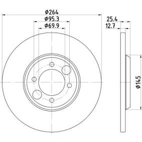 Comprar Disco de freno de MINTEX MDC130 a bajo precio de 50,13 €