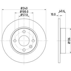 Bremsscheibe von MINTEX