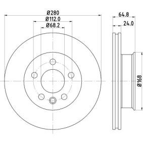 Bremsscheibe von MINTEX MDC913