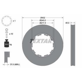 Comprar Disco de freno de TEXTAR 93145600 a bajo precio de 189,13 €