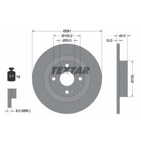 Comprar Disco de freno de TEXTAR 92130200 a bajo precio de 33,03 €