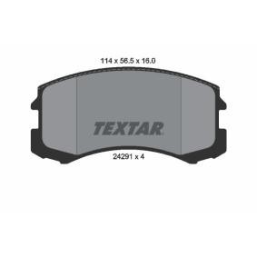 Bremsbeläge von TEXTAR