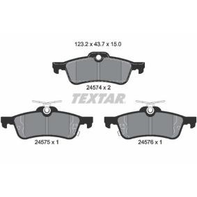 Bremsbeläge 2457401 für DAIHATSU