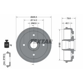 Comprar Tambor de freno de TEXTAR 94026200 a bajo precio de 86,55 €