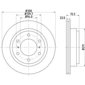 Bremsscheibe von MINTEX