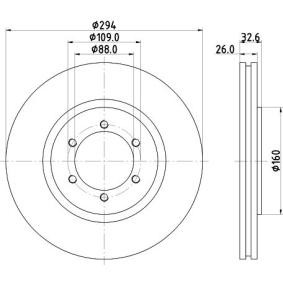 Comprar Disco de freno de MINTEX MDC1899 a bajo precio de 61,09 €