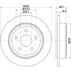 JEEP Bremsscheibe von MINTEX