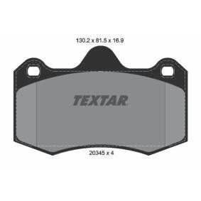 Bremsbeläge von TEXTAR
