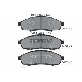 Acquista Kit pastiglie freni da TEXTAR 2471701 a buon mercato per soli 42,08 €