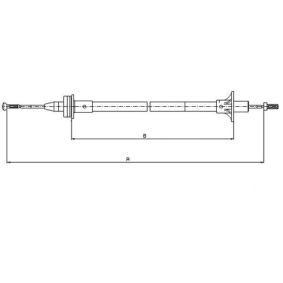 Achetez des Câble d'embrayage TEXTAR 58007300 à prix pour 26,29 €
