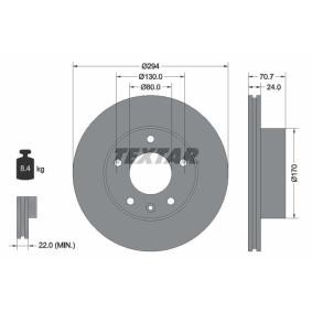 Bremsscheibe 92153400