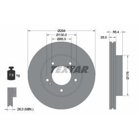 Compre Discos de freno de TEXTAR online para REXTON (Y400) a precios moderados