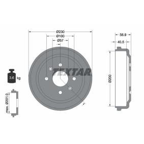Comprar Tambor de freno de TEXTAR 94032100 a bajo precio de 34,78 €
