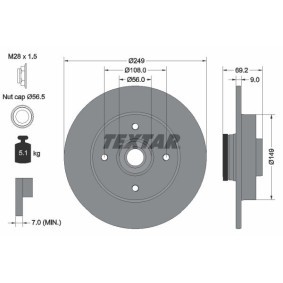 Bremsscheibe 92202100 für DS