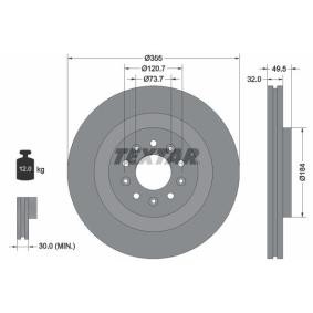 Comprar Disco de freno de TEXTAR 92234603 a bajo precio de 200,54 €