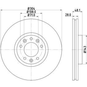 Comprar Disco de freno de MINTEX MDC2293 a bajo precio de 65,91 €