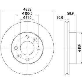 Bremsscheibe von MINTEX MDC2325