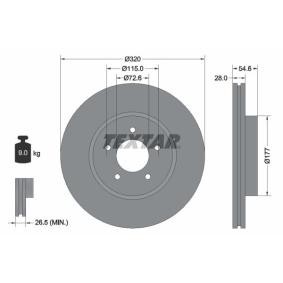 Comprar Disco de freno de TEXTAR 92235403 a bajo precio de 81,81 €