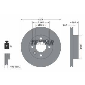 Comprar Disco de freno de TEXTAR 92236100 a bajo precio de 38,13 €